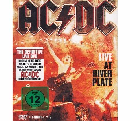 AC/DC Live At River Plate (plus size large t-shirt) [DVD] [2014]